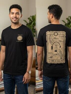 ​✨ Next Level Apparel 911 Dispatcher "The Calm In The Storm" Graphic Tee ✨
